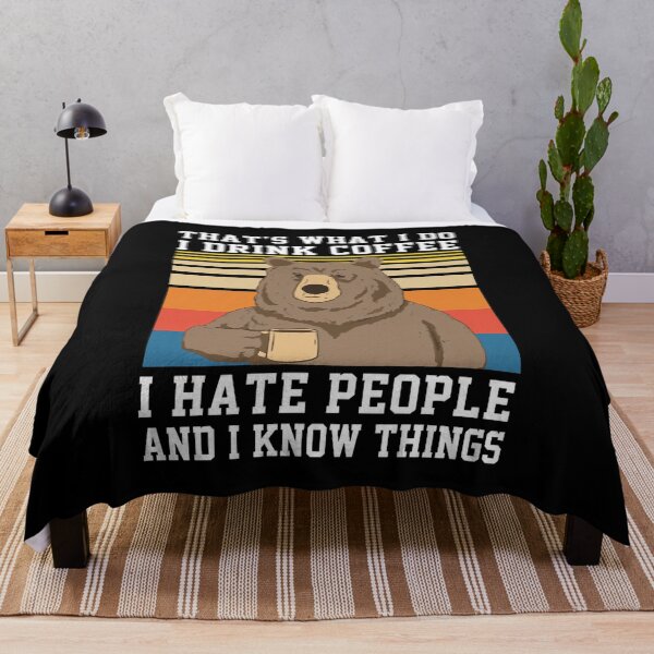 Item preview, Grizzly Bear Drinks Coffee and Knows Things designed and sold by NICKAYKOWSKI.