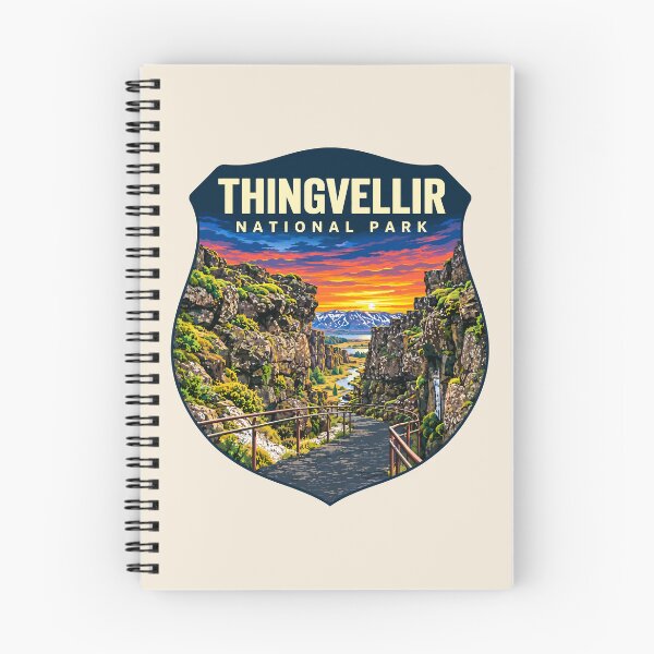 Item preview, Thingvellir National Park Iceland – Vintage Nordic Wilderness Adventure designed and sold by Gideon Emmerich.