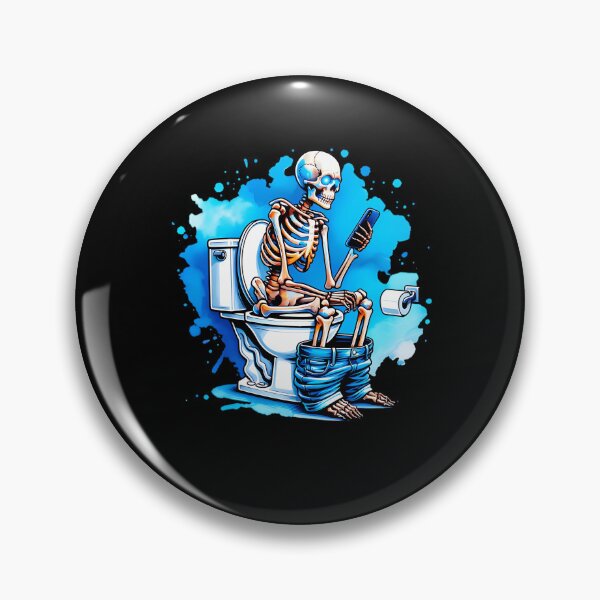 Item preview, Doing Dad Shit Funny Skeleton Toilet Funny Father'S Day  designed and sold by schuepxtepp.