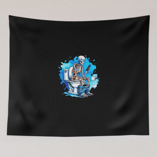 Item preview, Doing Dad Shit Funny Skeleton Toilet Funny Father'S Day designed and sold by schuepxtepp.