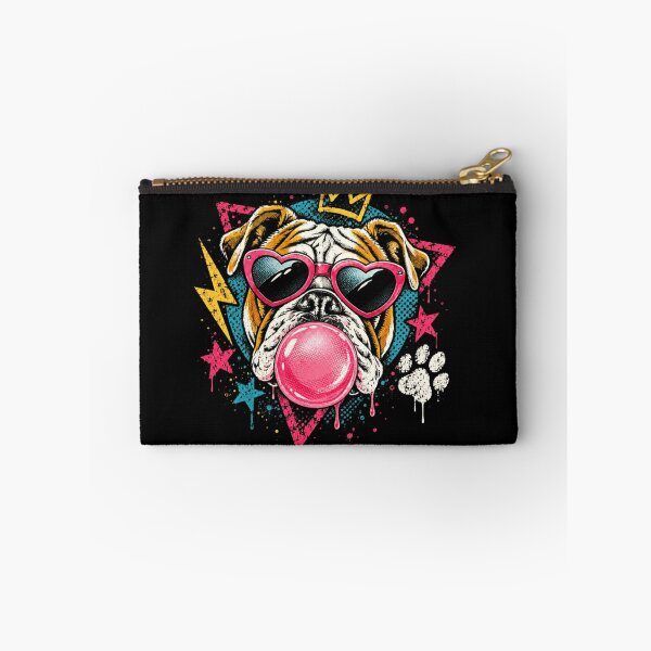 Item preview, Sassy Bulldog Bubblegum Sunglasses Crown Pet Lover designed and sold by RetroMini2026.