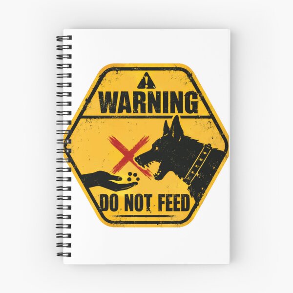 Item preview, Warning Do Not Feed Guard Dog Owner Security designed and sold by HumansStuck12.