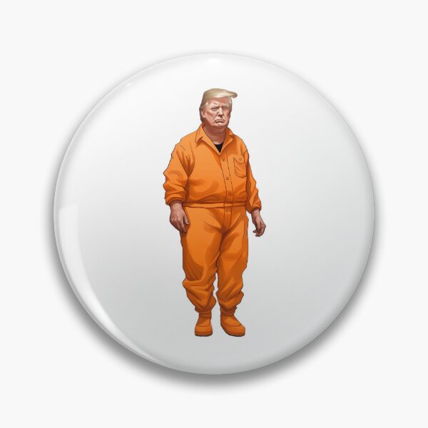 Item preview, Orange Jumpsuit Trump designed and sold by ZahiraFi-reston.