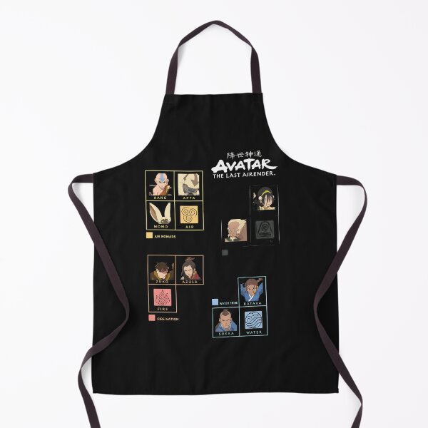 Item preview, Avatar The Last Airbender Characters Elements Grid  designed and sold by MARGARETRHOA.