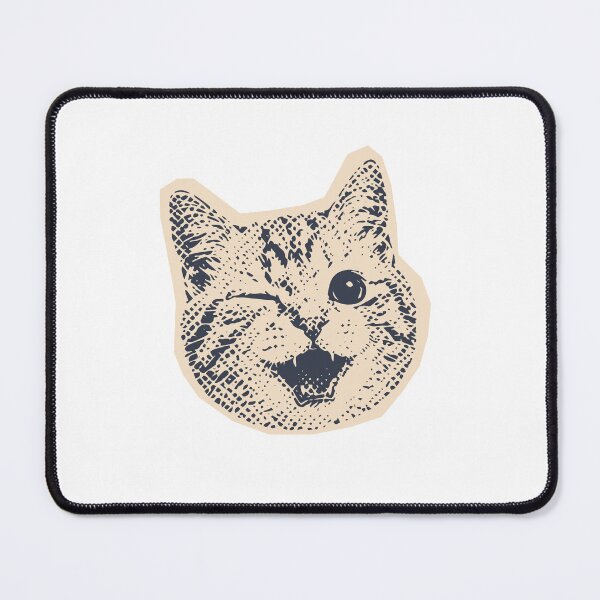 Item preview, Winking Happy Cat Laughing Feline Pet Lover designed and sold by SkeletonsDanger.