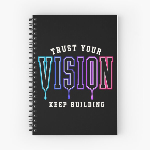 Item preview, Trust Your Vision Keep Building Motivational Quote designed and sold by the-dovlat.