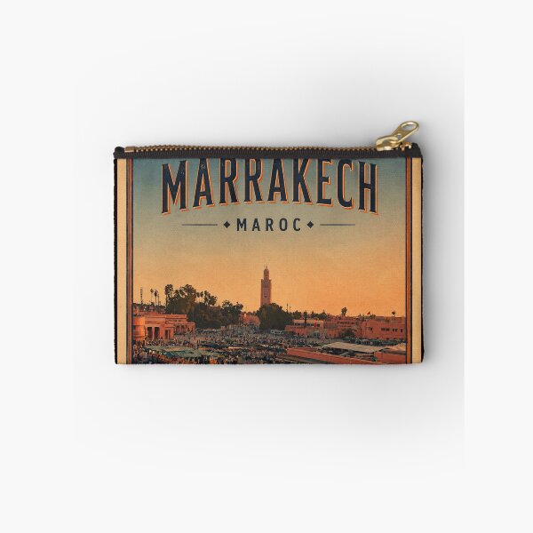 Item preview, Re-imagined Travel Photo into vintage style Marrakech artwork designed and sold by Andiamo-Amigos.