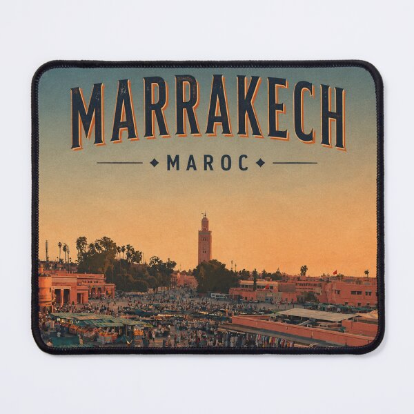 Item preview, Re-imagined Travel Photo into vintage style Marrakech artwork designed and sold by Andiamo-Amigos.