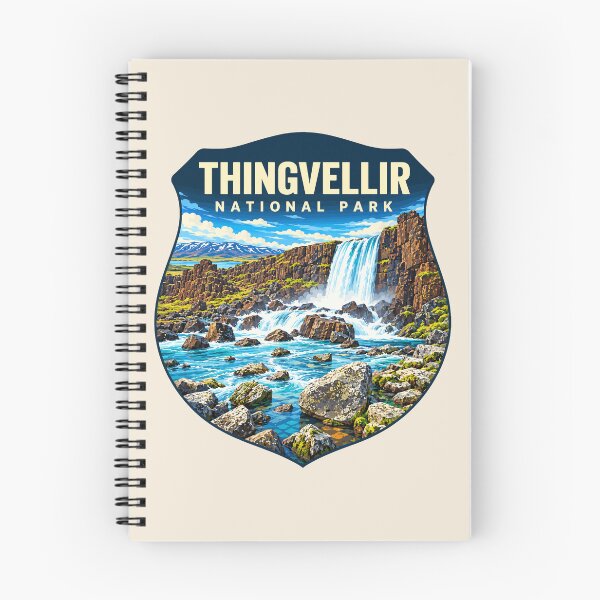 Item preview, Thingvellir National Park Iceland – Vintage Nordic Wilderness Adventure designed and sold by Gideon Emmerich.