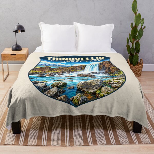 Item preview, Thingvellir National Park Iceland – Vintage Nordic Wilderness Adventure designed and sold by Gideon Emmerich.