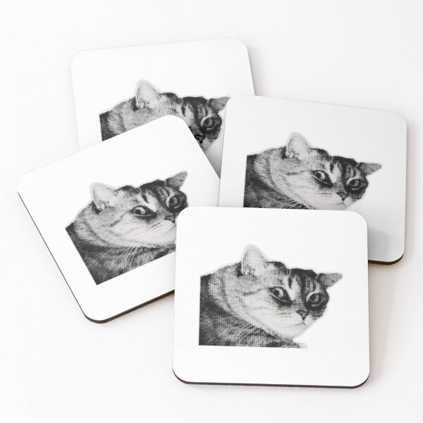 Item preview, Curious Cat Feline Pet Lover designed and sold by SkeletonsDanger.