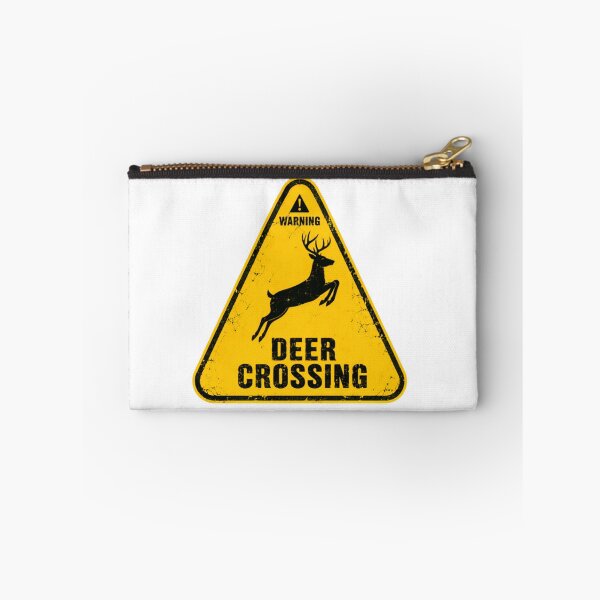 Item preview, Warning Deer Crossing Hunter Wildlife Outdoors Lover designed and sold by HumansStuck12.