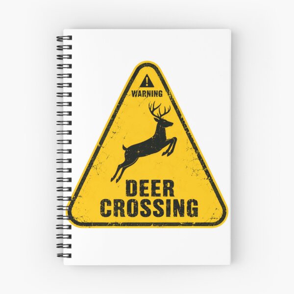 Item preview, Warning Deer Crossing Hunter Wildlife Outdoors Lover designed and sold by HumansStuck12.