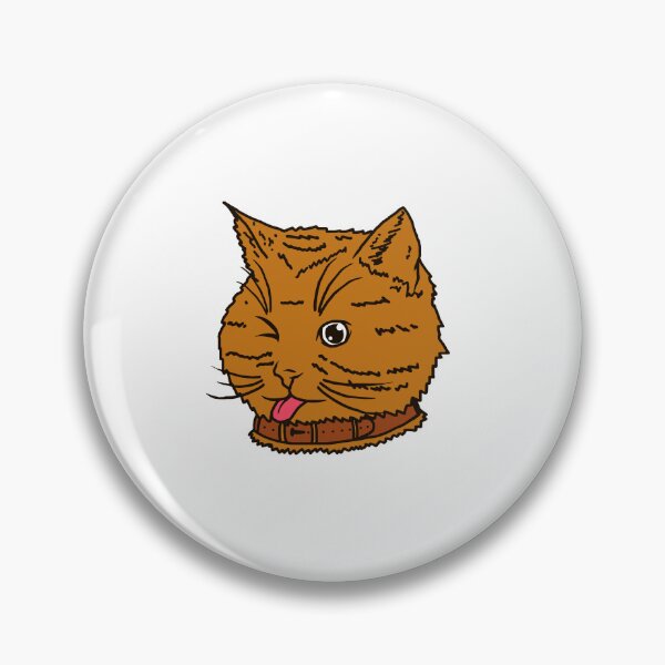 Item preview, Winking Cat Blep Funny Feline Lover Owner designed and sold by SkeletonsDanger.