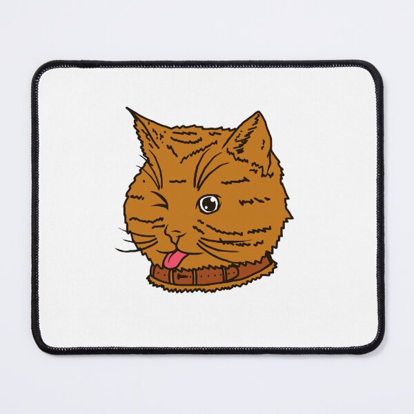 Item preview, Winking Cat Blep Funny Feline Lover Owner designed and sold by SkeletonsDanger.