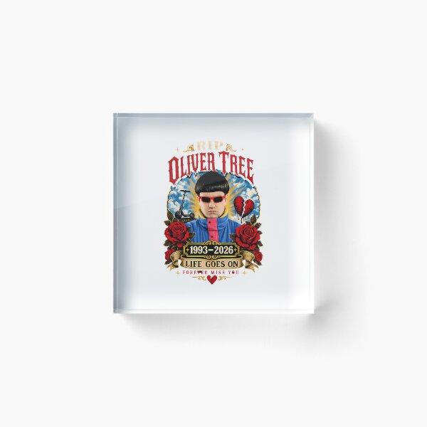 Item preview, Oliver Treee Rest In Peace 1993 To 2026 Memorial - Oliver Treee designed and sold by AnimeMerch15.