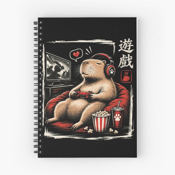 Item preview, Game Capybara Video Game Player Rodent designed and sold by JonesFlora2025.