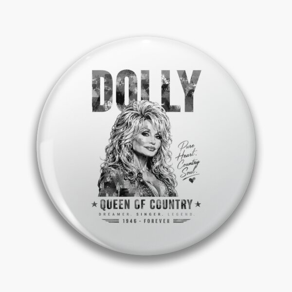 Item preview, dolly queen of country black&amp;white edition designed and sold by RichardHarnish.
