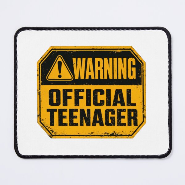 Item preview, Warning Official Teenager Funny Adolescent Birthday Youth Gift designed and sold by HumansStuck12.