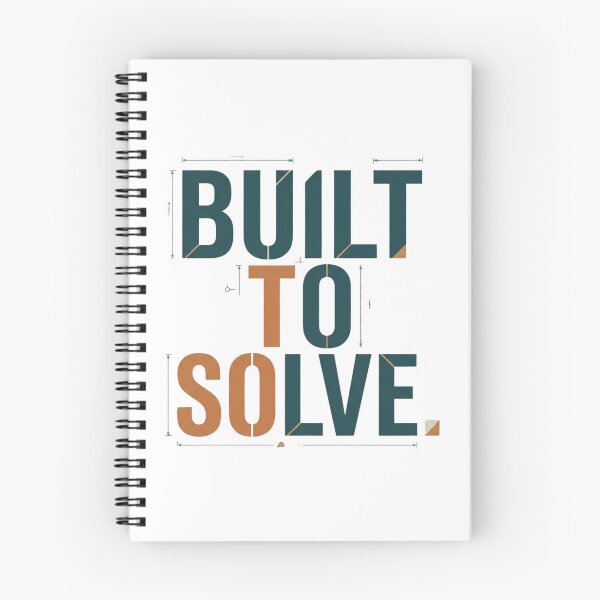 Item preview, Built to Solve Engineer Minimalist Design designed and sold by Amr Darwish Graphic designer.
