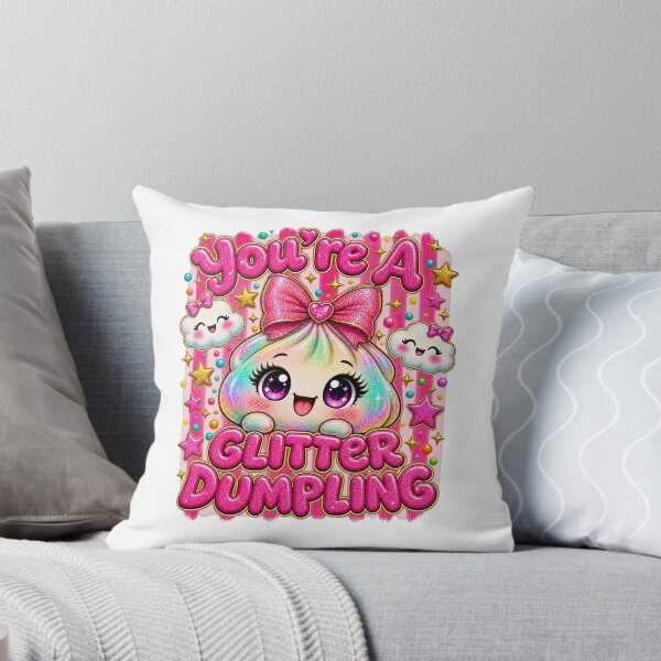 Artikelvorschau, Glitzerndes Knödelrosa entworfen und verkauft von Pretty Things Online.