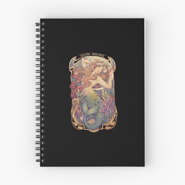 Item preview,  Art Nouveau Mermaid Ocean Goddess designed and sold by NICKAYKOWSKI.