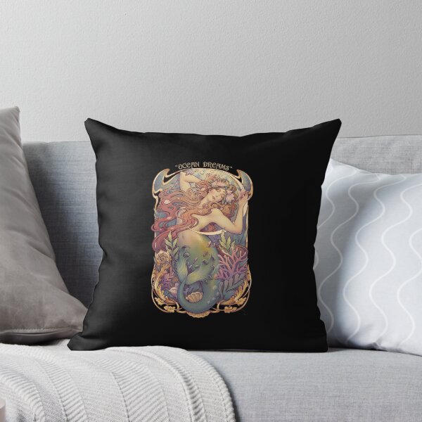 Item preview,  Art Nouveau Mermaid Ocean Goddess designed and sold by NICKAYKOWSKI.