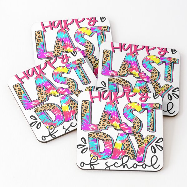 Item preview, Happy Last Day Of School Teacher Kid Hello Summer Tie Dye  designed and sold by Strayplaym.