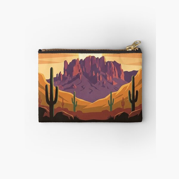 Item preview, Lost Dutchman State Park Superstition Mountains Sunset Sticker designed and sold by DetourDgn.