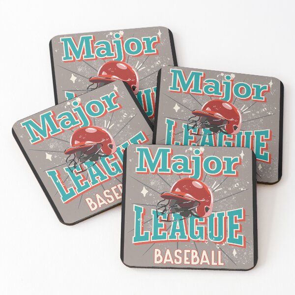 Item preview, Retro Major League Baseball Batting Helmet Art designed and sold by NICHONING12.