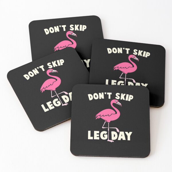 Item preview, Don'T Skip Leg Day Flamingo  designed and sold by deanna8ag.