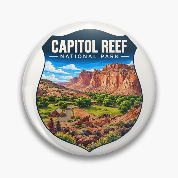 Item preview, Capitol Reef National Park Utah Sticker designed and sold by Gideon Emmerich.