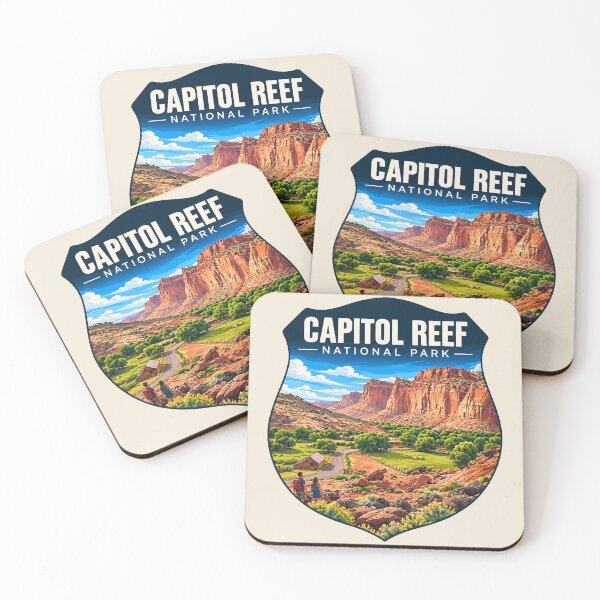 Item preview, Capitol Reef National Park Utah Sticker designed and sold by Gideon Emmerich.