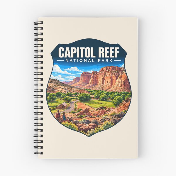 Item preview, Capitol Reef National Park Utah Sticker designed and sold by Gideon Emmerich.