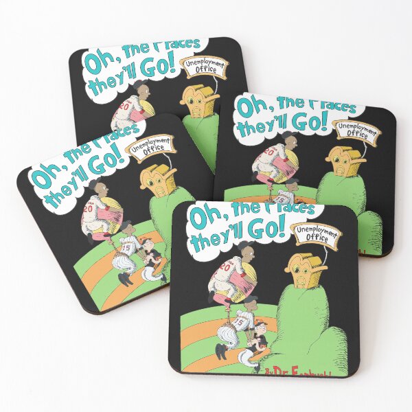 Item preview, Oh the Places They Will Go Baseball Satire designed and sold by NICHONING12.