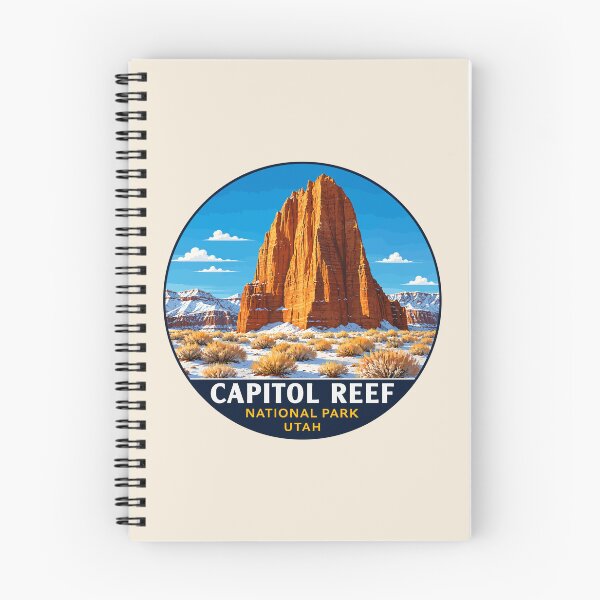 Item preview, Capitol Reef National Park Utah Sticker designed and sold by Gideon Emmerich.