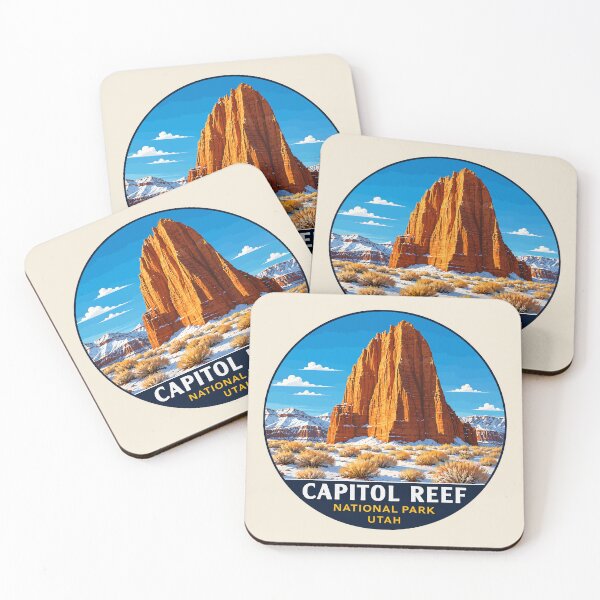 Item preview, Capitol Reef National Park Utah Sticker designed and sold by Gideon Emmerich.
