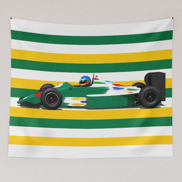 Item preview, Gerhard Berger 1986 B186 Race Car designed and sold by PitWallArt.