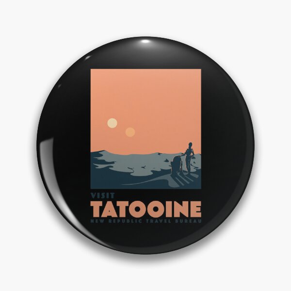 Item preview, Visit Tatooine Desert Travel Poster designed and sold by NICKAYKOWSKI.