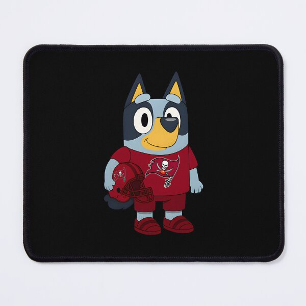 Item preview, Bluey Tampa Bay Buccaneers Football Cute Cartoon designed and sold by SabrNicola.