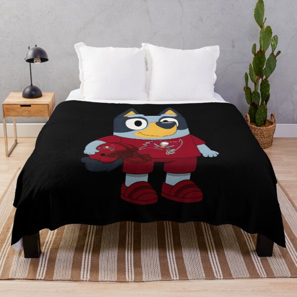 Item preview, Bluey Tampa Bay Buccaneers Football Cute Cartoon designed and sold by SabrNicola.
