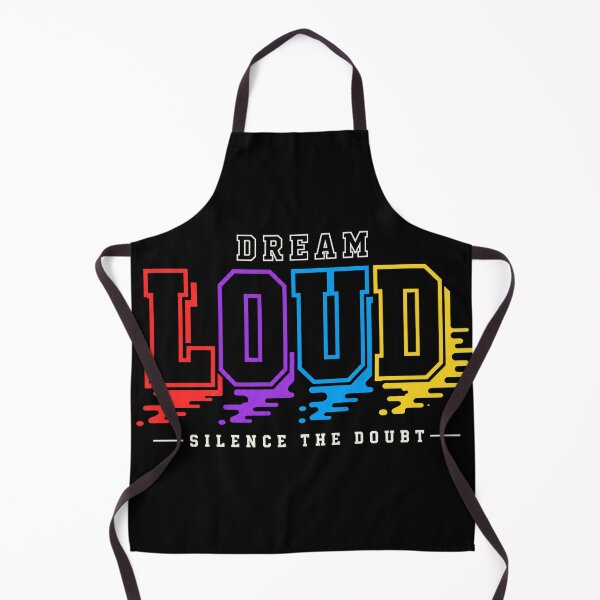Item preview, Dream Loud Silence the Doubt Colorful Motivational Quote designed and sold by the-dovlat.