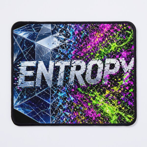 Item preview, Entropy Chaos Theory Science Abstract Art – Funky Disorder Physics Design designed and sold by The Crazy Monkey Design Studio.