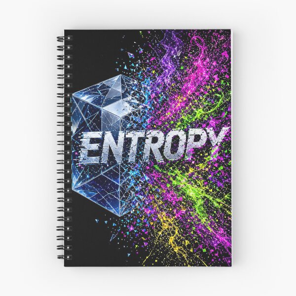 Item preview, Entropy Chaos Theory Science Abstract Art – Funky Disorder Physics Design designed and sold by The Crazy Monkey Design Studio.