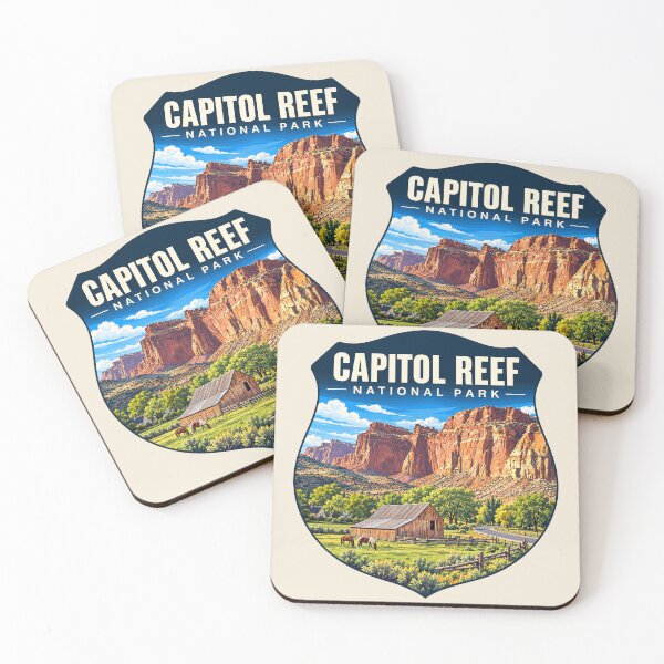 Item preview, Capitol Reef National Park Utah Sticker designed and sold by Gideon Emmerich.