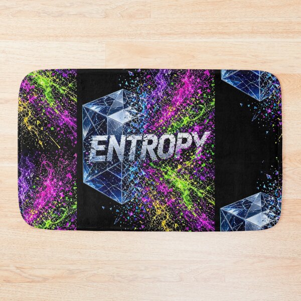 Artikelvorschau, Entropy Chaos Theory Science Abstract Art – Funky Disorder Physics Design entworfen und verkauft von The Crazy Monkey Design Studio.