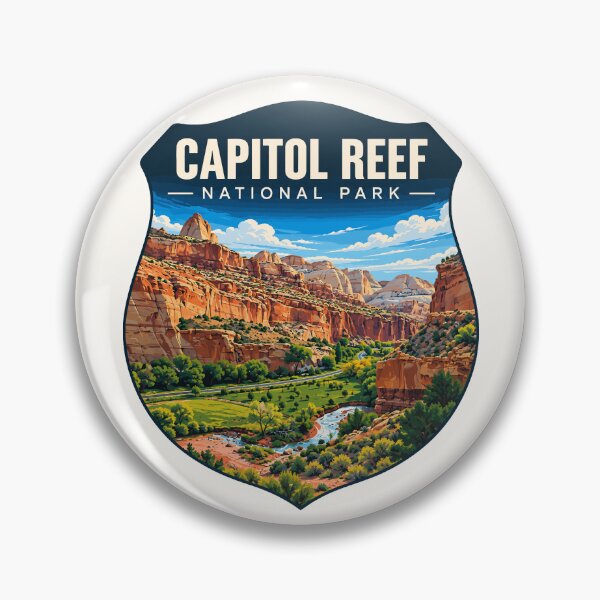 Item preview, Capitol Reef National Park Utah Sticker designed and sold by Gideon Emmerich.