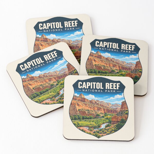 Item preview, Capitol Reef National Park Utah Sticker designed and sold by Gideon Emmerich.