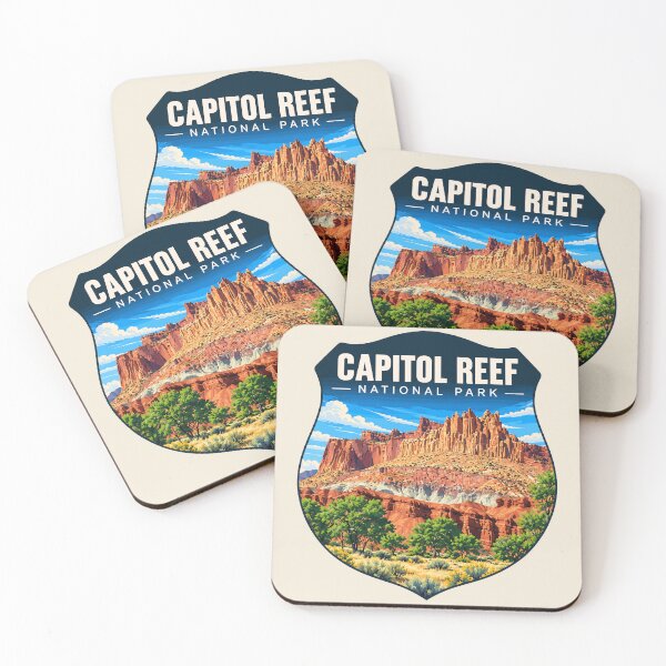 Item preview, Capitol Reef National Park Utah Sticker designed and sold by Gideon Emmerich.