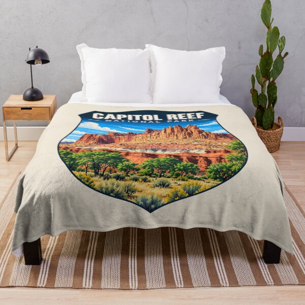 Item preview, Capitol Reef National Park Utah Sticker designed and sold by Gideon Emmerich.